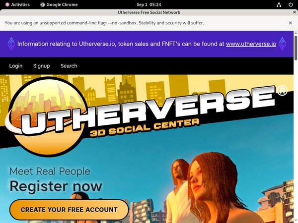 Utherverse Discount Offer