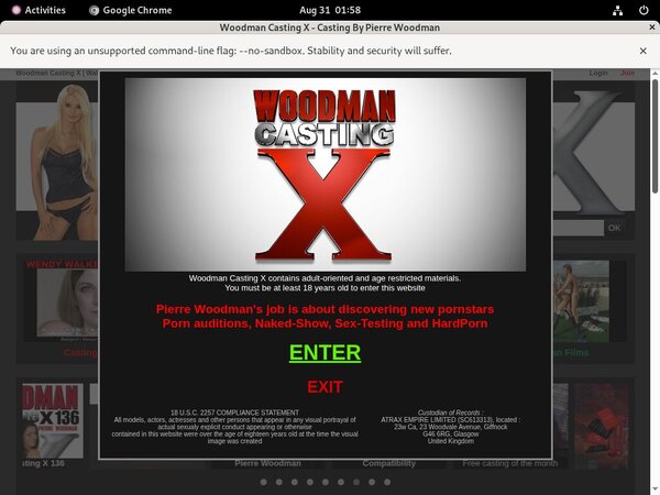 Woodman Casting X Picture