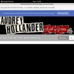 Www Audrey Hollander